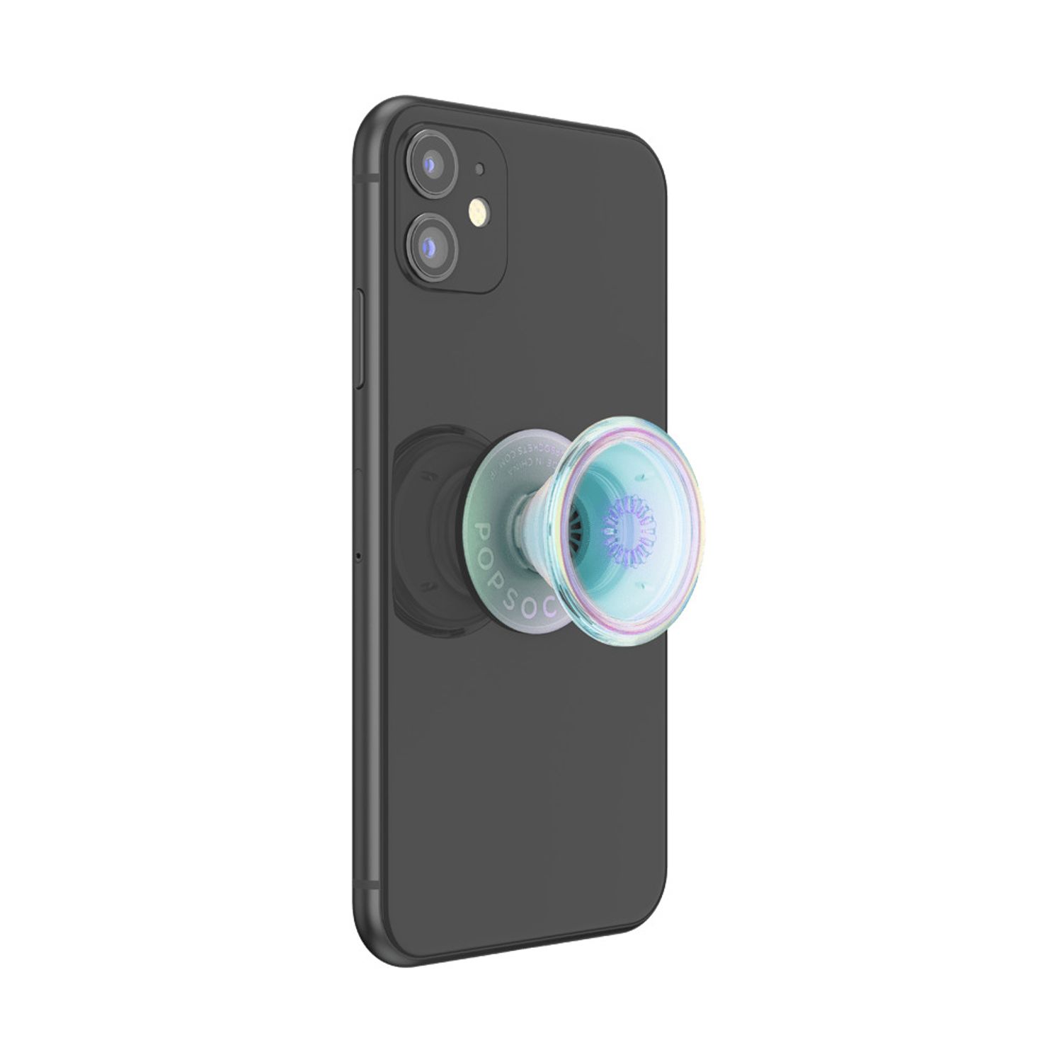 Accesoriu Popsockets pentru dispozitive mobile - PopGrip - Iridescent Clear fotografia produsului View 2 L