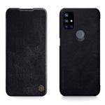 Husa Nillkin - Qin Leather Case - Oneplus Nord N10 - Black fotografia produsului