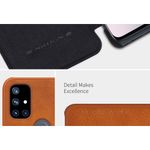 Husa Nillkin - Qin Leather Case - Oneplus Nord N10 - Black fotografia produsului View 3 S
