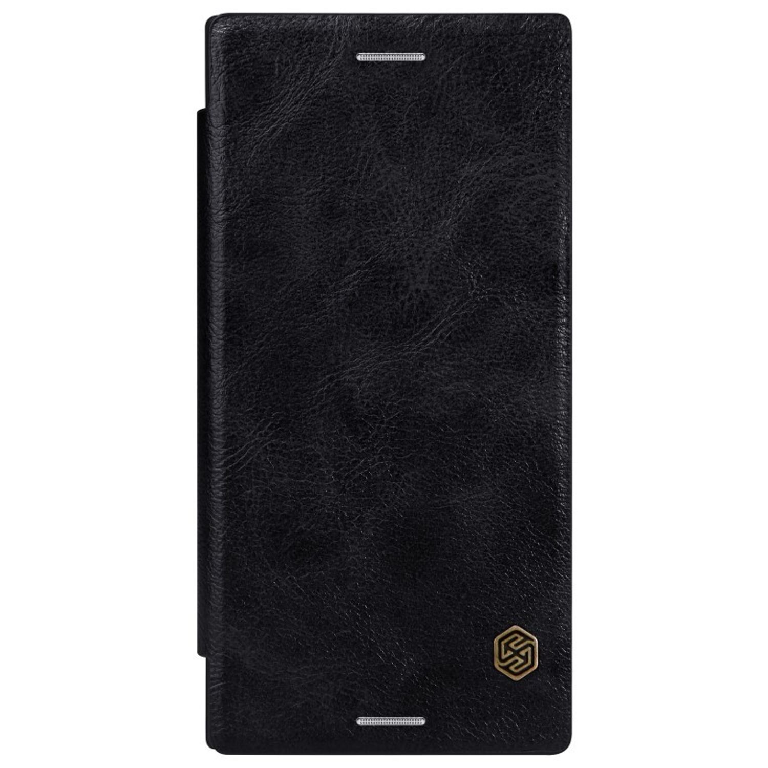 Husa Nillkin - Qin Leather Case - Xiaomi Redmi Note 11 / Poco M4 Pro - Black fotografia produsului