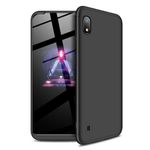 Husa protectie 360 + folie de protectie - Samsung Galaxy A10 - Black fotografia produsului View 3 S