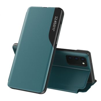 Husa tip carte techsuit - efold series - samsung galaxy note 20 ultra - dark green