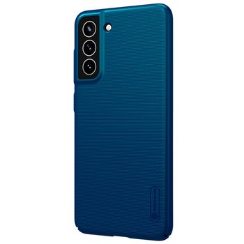 Husa nillkin - super frosted shield - samsung galaxy s21 fe - blue
