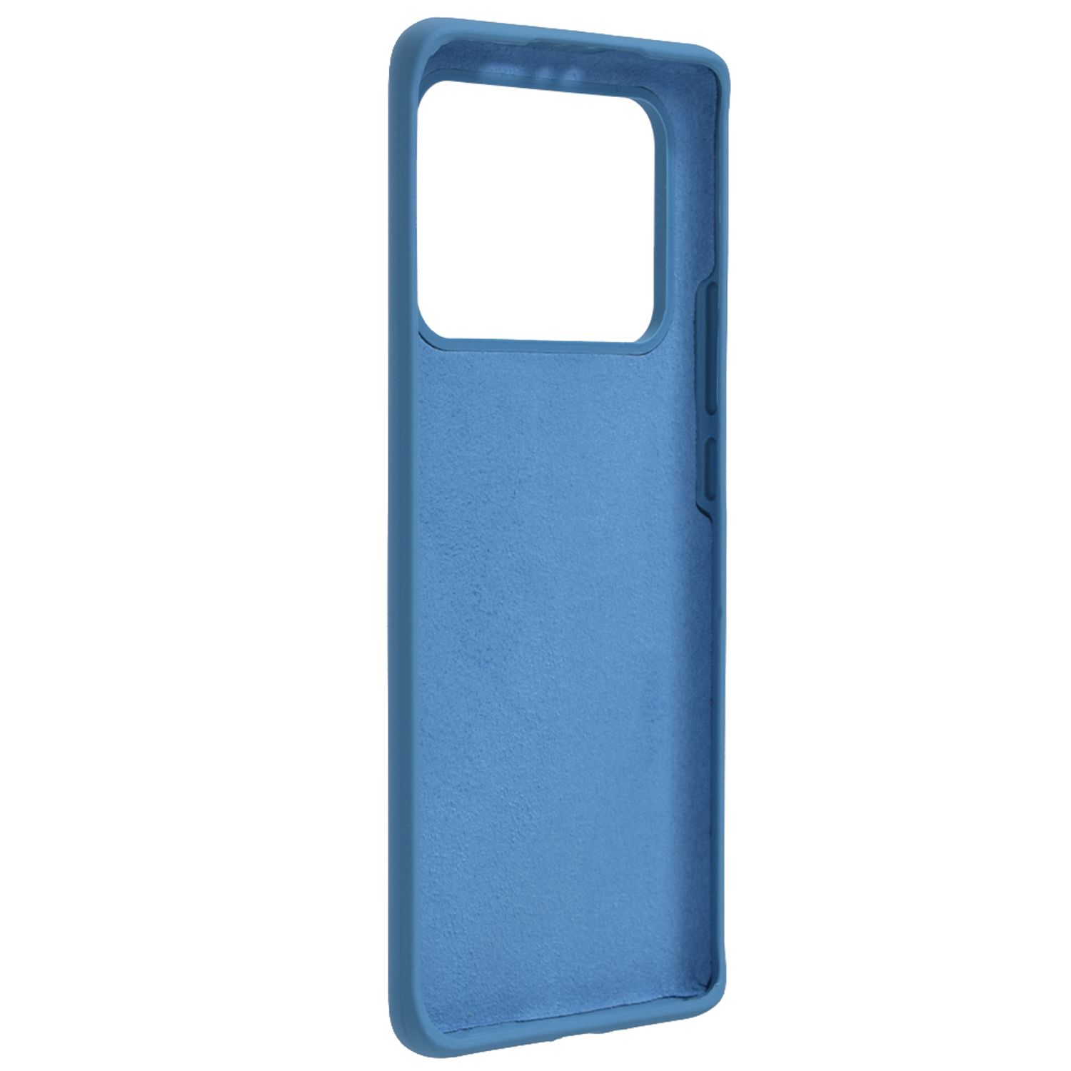 Husa premium Techsuit - Soft Edge Silicone - Xiaomi Mi 11 Ultra - Denim Blue fotografia produsului View 3 L