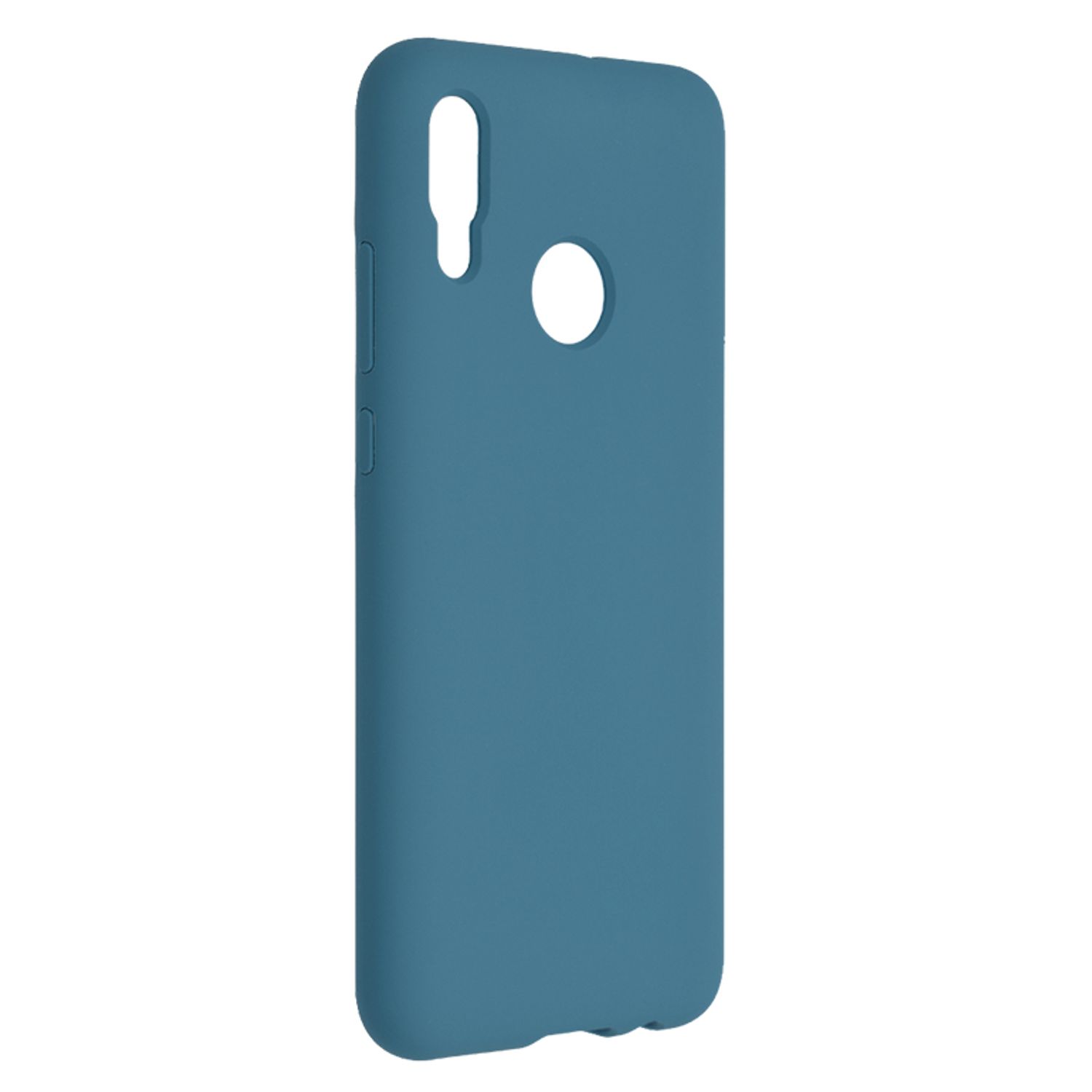 Husa premium Techsuit - Soft Edge Silicone - Huawei P Smart 2019 - Denim Blue fotografia produsului View 2 L