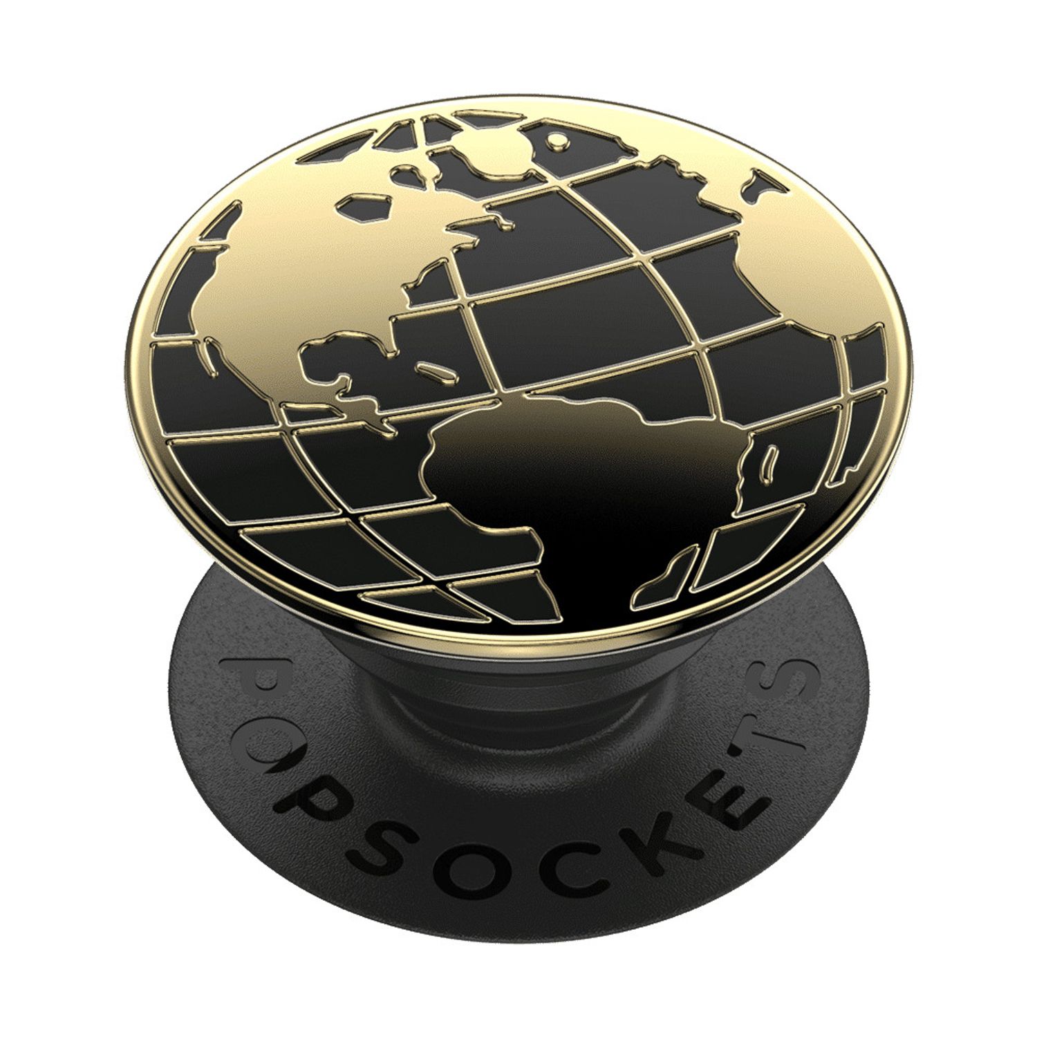 Accesoriu Popsockets pentru dispozitive mobile - PopGrip - Enamel Globe Trotter fotografia produsului