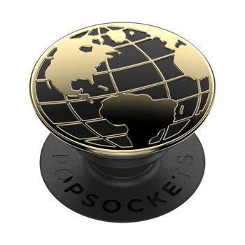 Accesoriu popsockets pentru dispozitive mobile - popgrip - enamel globe trotter