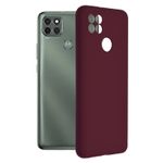 Husa premium Techsuit - Soft Edge Silicone - Motorola Moto G9 Power - Plum Violet fotografia produsului