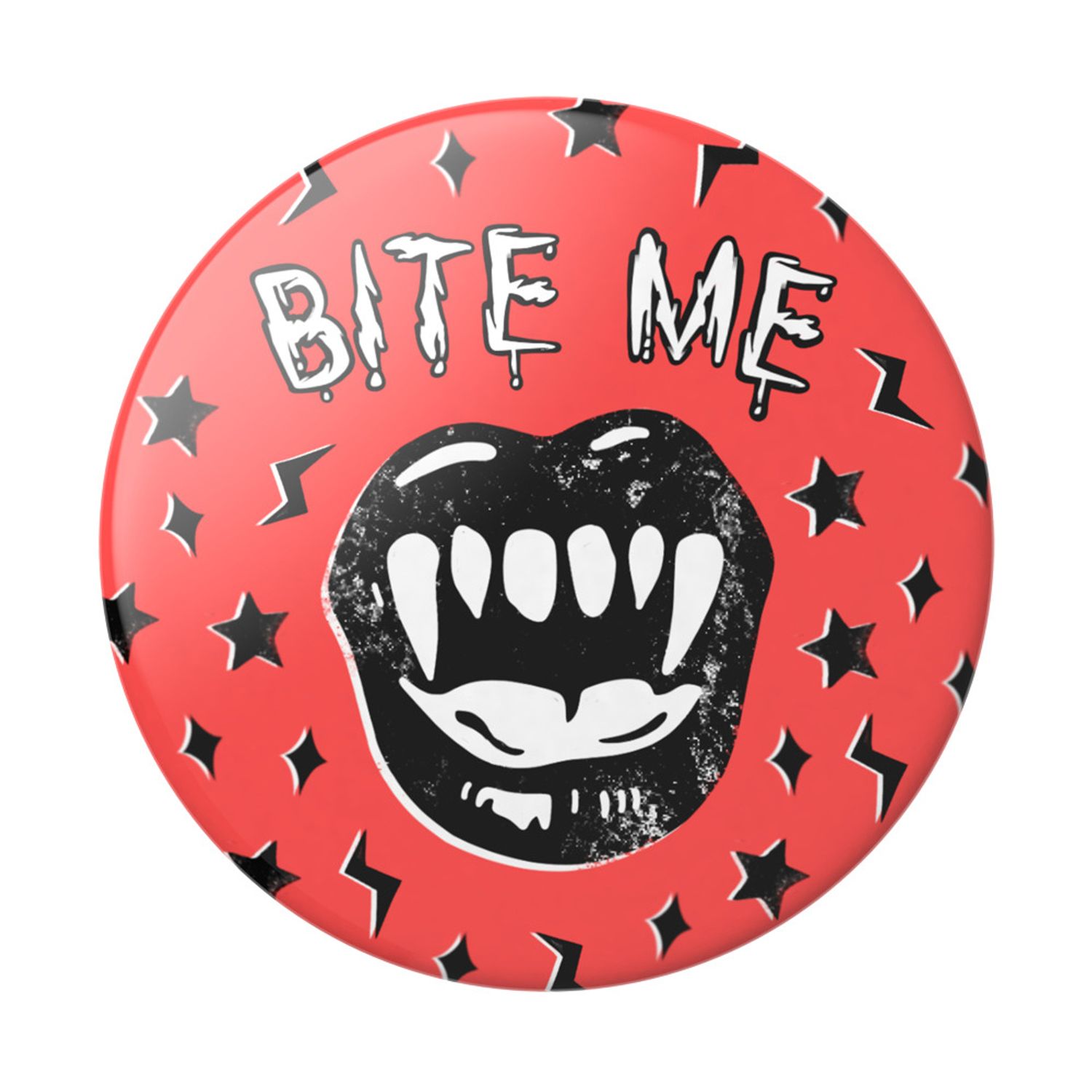 Accesoriu Popsockets pentru dispozitive mobile - PopGrip - Bite Me Fangs (Gloss) fotografia produsului View 3 L