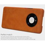 Husa Nillkin - Qin Leather Case - Huawei Mate 40 Pro - Brown fotografia produsului View 3 S