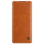 Husa Nillkin - Qin Leather Case - Huawei Mate 40 Pro - Brown fotografia produsului View 2 S