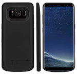 Husa cu acumulator Techsuit - Samsung Galaxy S8 Plus - 6500 mAh - Black fotografia produsului View 2 S