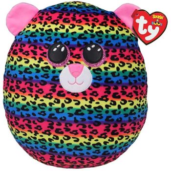 Jucarie ty, squish-a-boos, leopardul dotty, 30 cm, multicolor