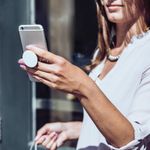 Accesoriu Popsockets pentru dispozitive mobile - PopGrip - Color Burst (Gloss) fotografia produsului View 2 S