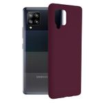 Husa premium Techsuit - Soft Edge Silicone - Samsung Galaxy A42 5G - Plum Violet fotografia produsului