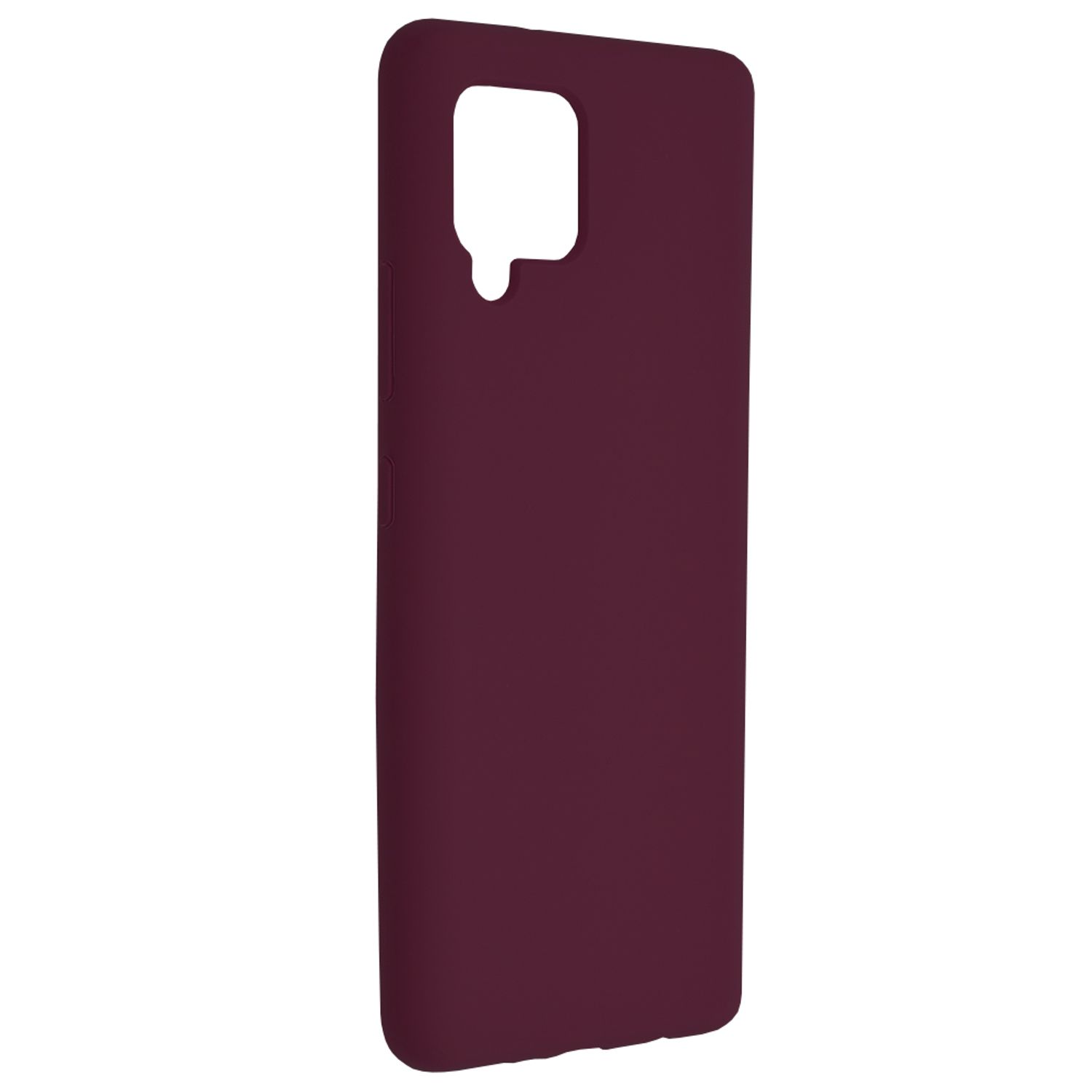 Husa premium Techsuit - Soft Edge Silicone - Samsung Galaxy A42 5G - Plum Violet fotografia produsului View 2 L