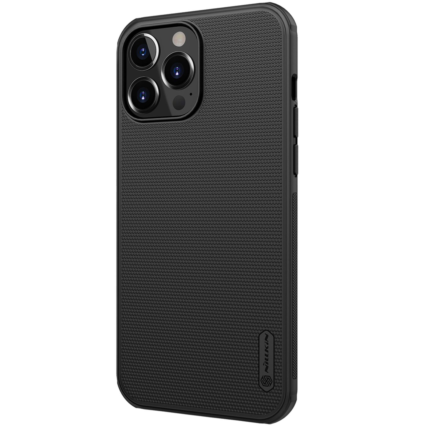 Husa Nillkin - Super Frosted Shield Pro - iPhone 13 Pro Max - Black fotografia produsului