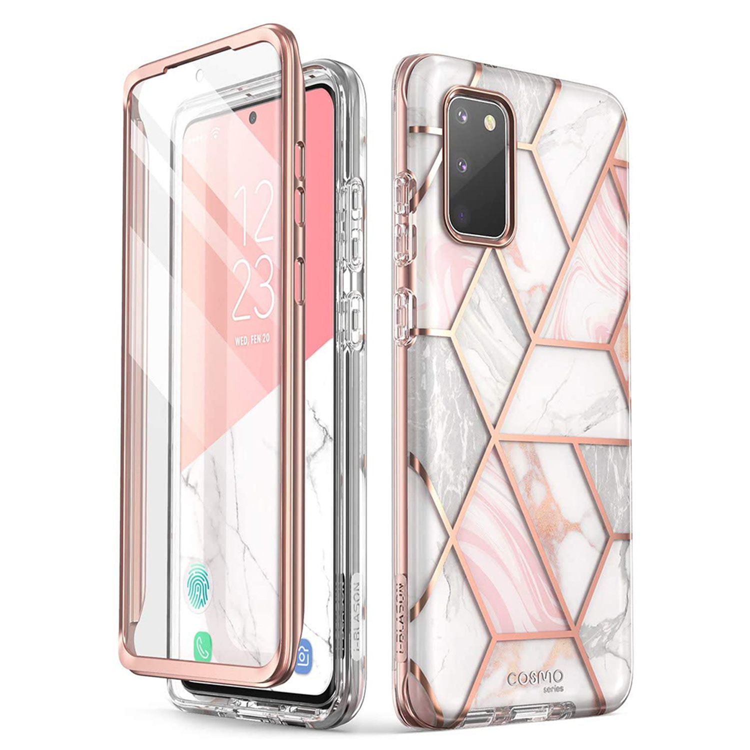 Husa premium i-Blason - Cosmo - Samsung Galaxy S20 FE - Marble fotografia produsului