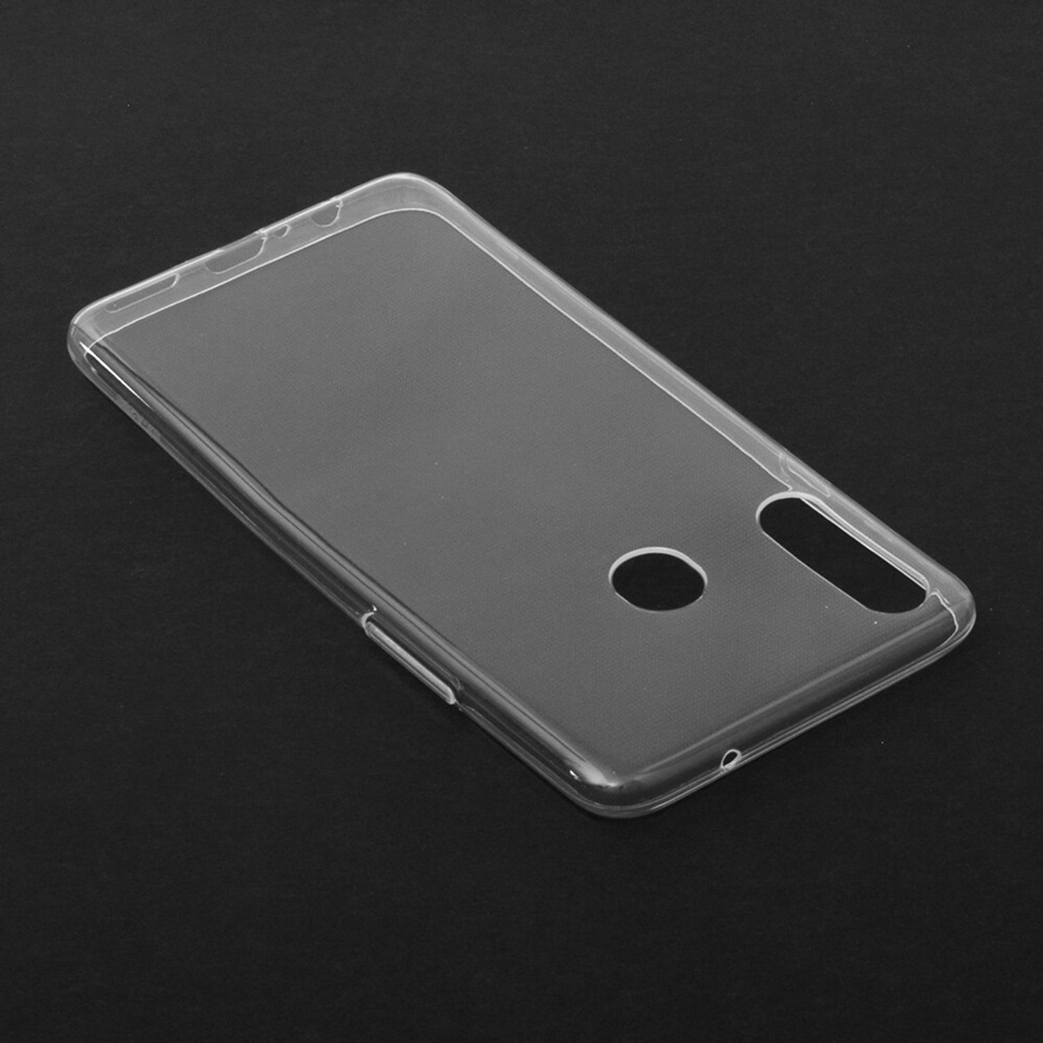 Husa transparenta din silicon Techsuit - Samsung Galaxy A20s fotografia produsului View 3 L