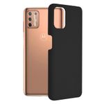Husa premium Techsuit - Soft Edge Silicone - Motorola Moto G9 Plus - Black fotografia produsului