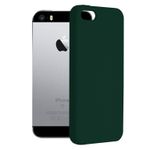 Husa premium Techsuit - Soft Edge Silicone - iPhone 5 / 5S - Dark Green fotografia produsului