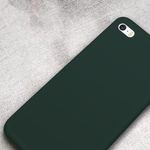 Husa premium Techsuit - Soft Edge Silicone - iPhone 5 / 5S - Dark Green fotografia produsului View 3 S