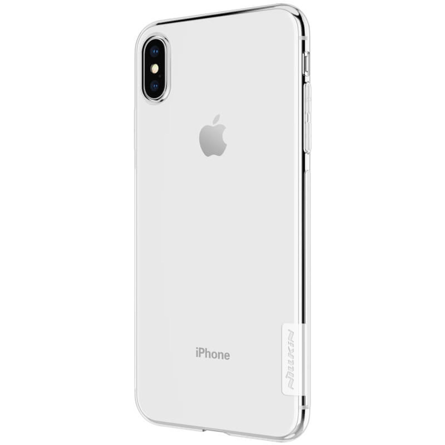 Husa Nillkin - Nature TPU Case - iPhone XS Max - Transparent fotografia produsului View 3 L