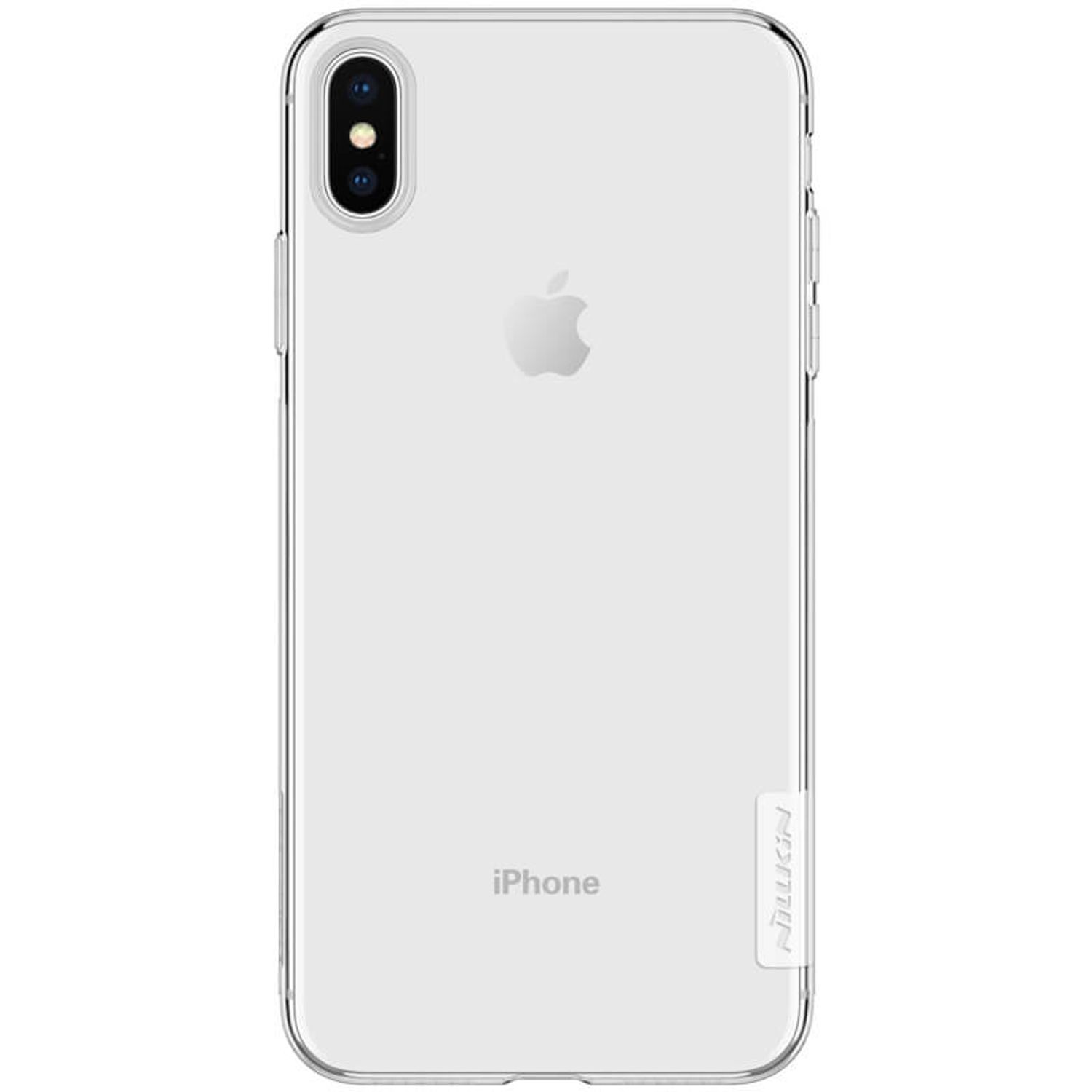 Husa Nillkin - Nature TPU Case - iPhone XS Max - Transparent fotografia produsului View 2 L