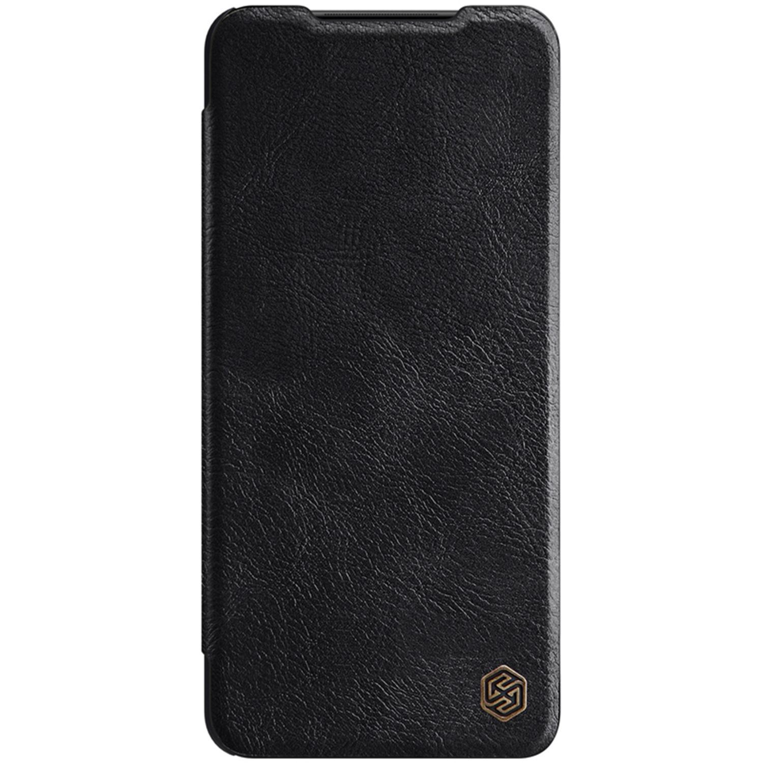 Husa Nillkin - Qin Leather Case - Samsung Galaxy A22 4G - Black fotografia produsului View 2 L