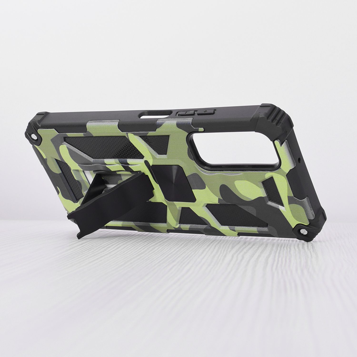 Husa antisoc Techsuit - Blazor Series - Huawei P Smart 2021 - Camo Lime fotografia produsului View 2 L