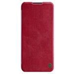 Husa Nillkin - Qin Leather Case - Oneplus Nord N100 - Red fotografia produsului View 2 S