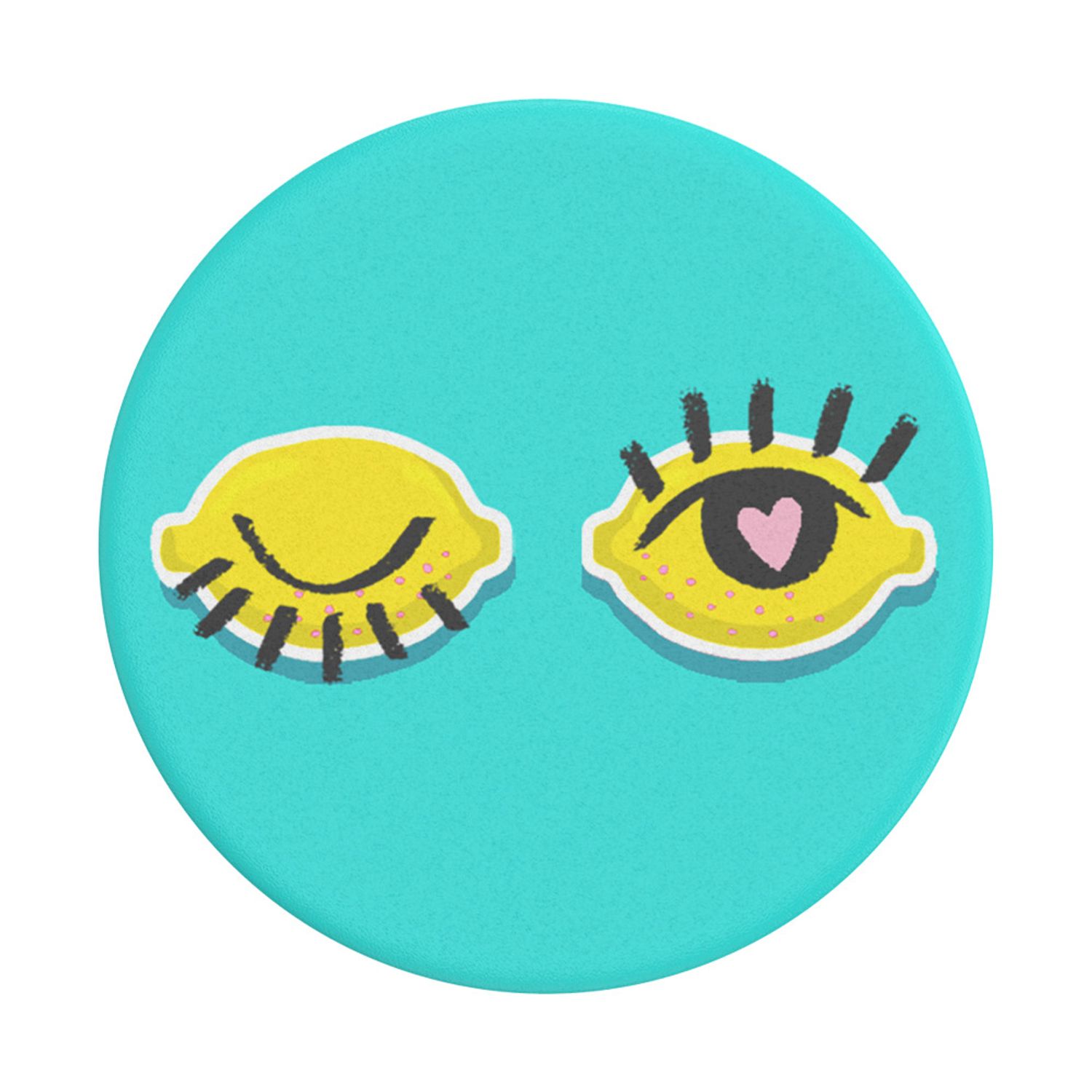 Accesoriu Popsockets pentru dispozitive mobile - PopGrip - Lemon Love fotografia produsului View 3 L