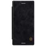 Husa Nillkin - Qin Leather Case - Oneplus 9R - Black fotografia produsului