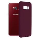 Husa premium Techsuit - Soft Edge Silicone - Samsung Galaxy S8 - Plum Violet fotografia produsului