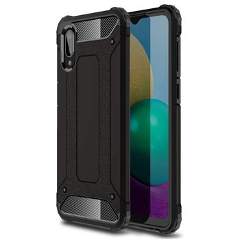 Husa techsuit - hybrid armor - samsung galaxy a02 / m02 - black