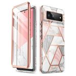 Husa premium i-Blason - Cosmo - Google Pixel 6 - Marble fotografia produsului
