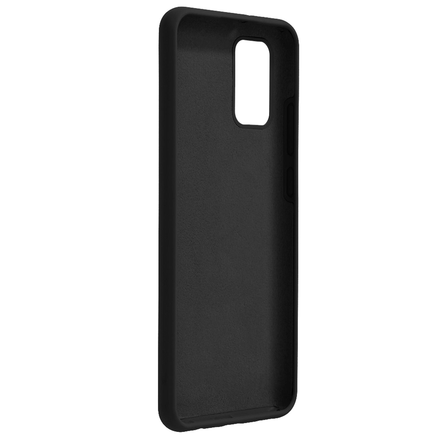 Husa premium Techsuit - Soft Edge Silicone - Samsung Galaxy A02S - Black fotografia produsului View 3 L