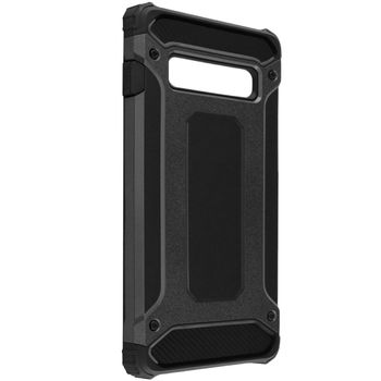 Husa techsuit - hybrid armor - samsung galaxy s10 plus - black