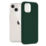 Husa premium Techsuit - Soft Edge Silicone - iPhone 13 Mini - Dark Green fotografia produsului