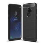 Husa Techsuit - Carbon Silicone - Samsung Galaxy S9 Plus - Black fotografia produsului