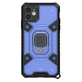 Husa techsuit - honeycomb armor - iphone 11 - albastru