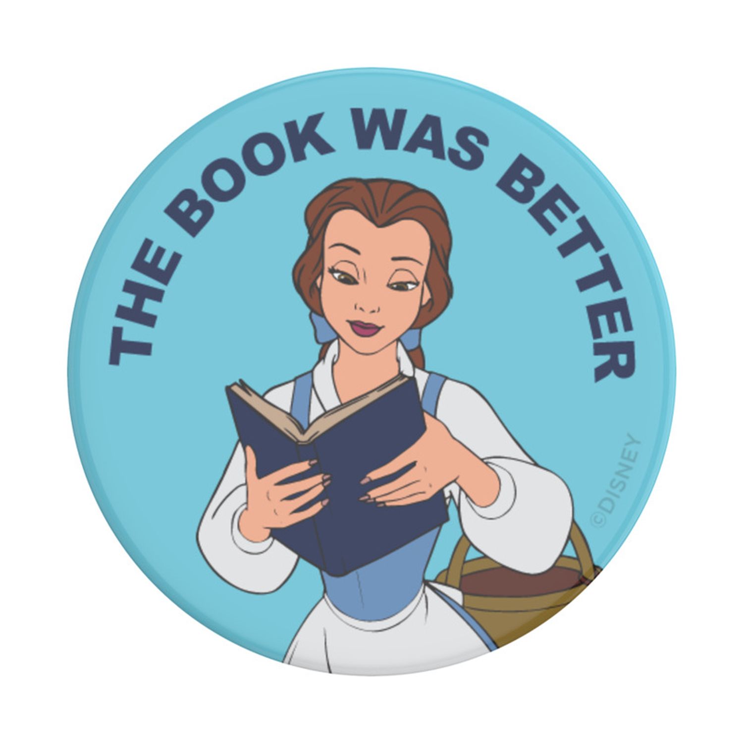 Accesoriu Popsockets pentru dispozitive mobile - PopGrip - Belle Book fotografia produsului View 3 L