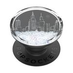 Accesoriu Popsockets pentru dispozitive mobile - PopGrip - Tidepool Snowglobe Cityscape fotografia produsului