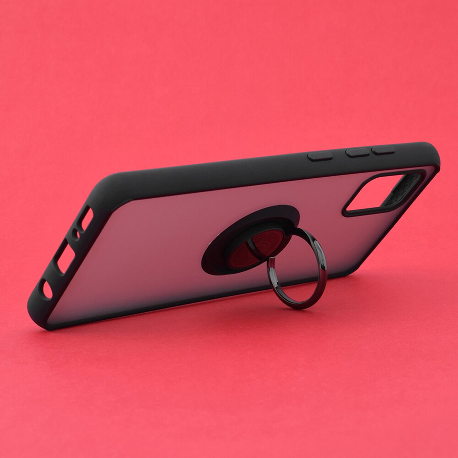 Husa Techsuit - Glinth - Samsung Galaxy A71 - Black fotografia produsului View 2 L