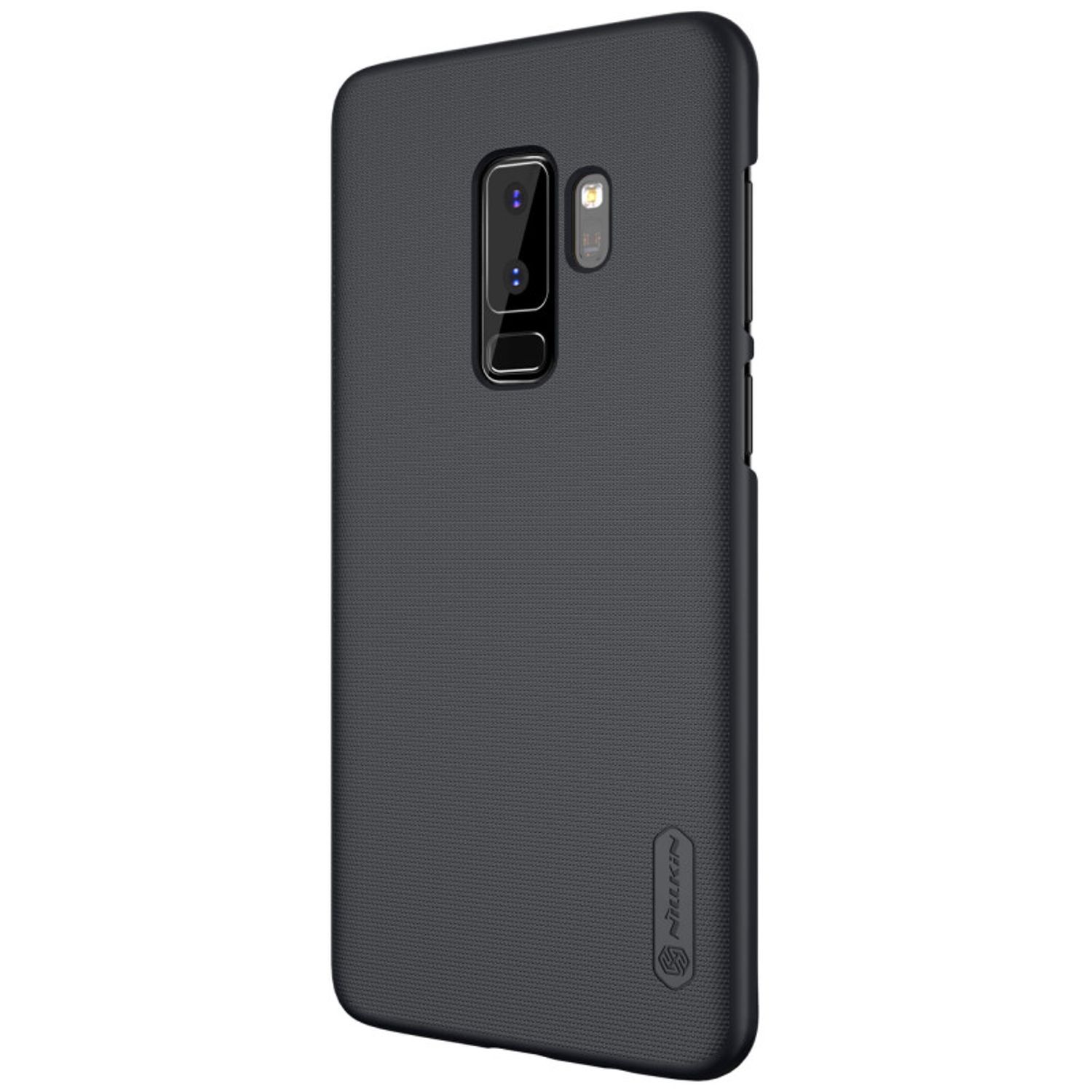 Husa Nillkin - Super Frosted Shield - Samsung Galaxy S9 Plus - Black fotografia produsului View 3 L