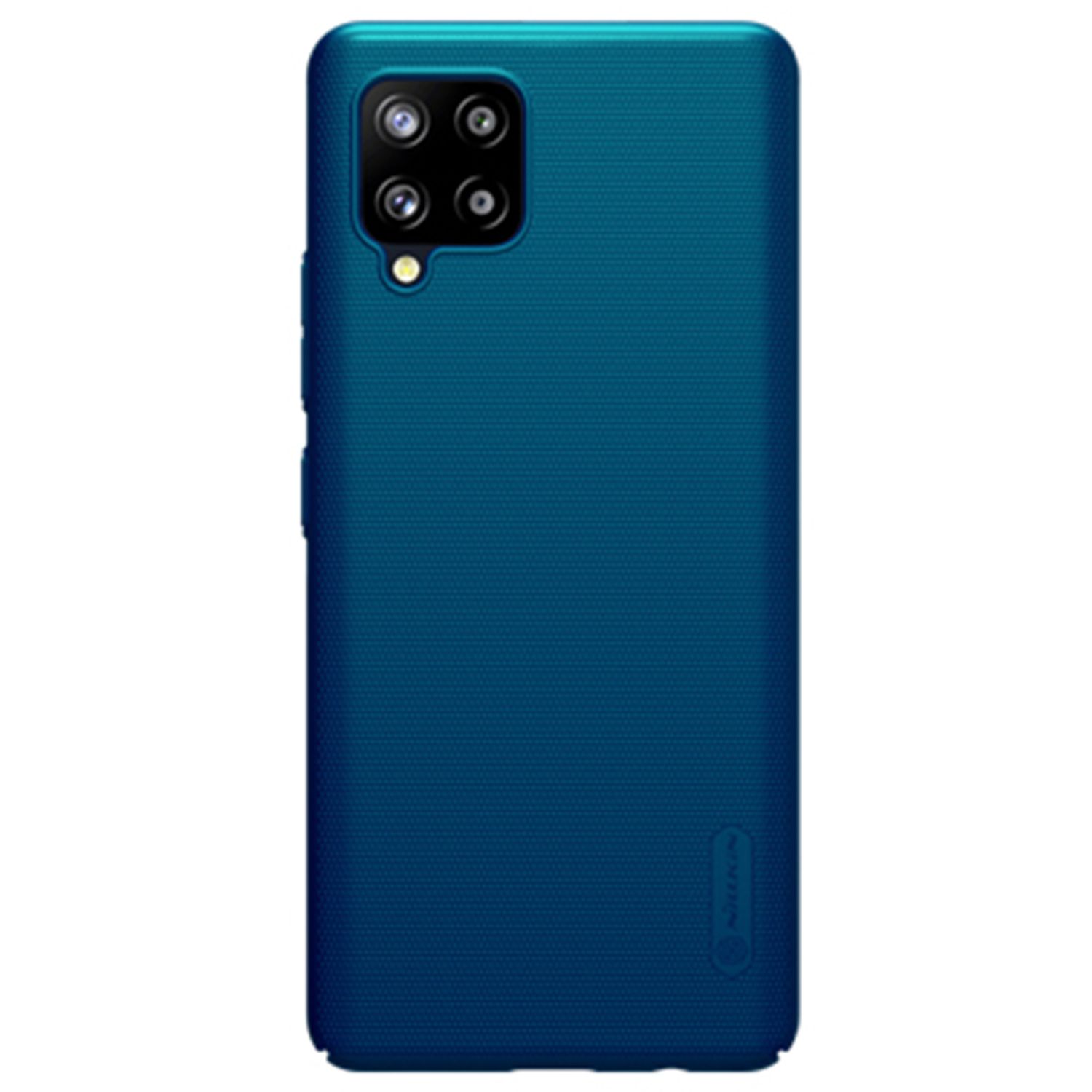 Husa Nillkin - Super Frosted Shield - Samsung Galaxy A42 5G - Blue fotografia produsului