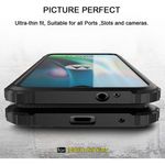 Husa Techsuit - Hybrid Armor - Motorola Moto G9 Play - Black fotografia produsului View 3 S