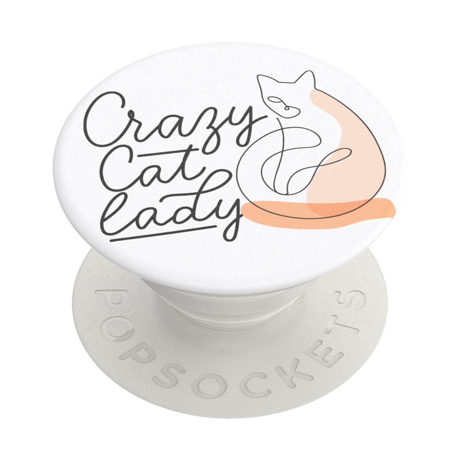 Accesoriu Popsockets pentru dispozitive mobile - PopGrip - Pawsitively Nuts fotografia produsului
