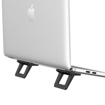 Suport laptop birou usams, stand portabil tableta, universal, negru