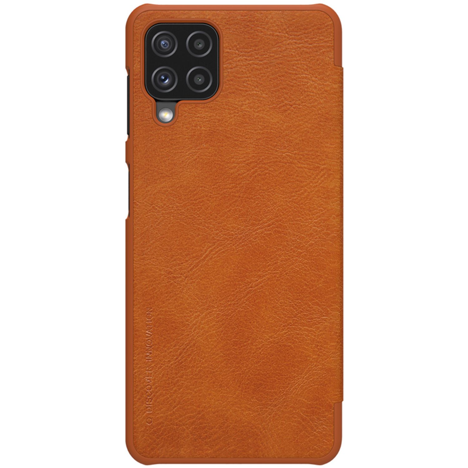 Husa Nillkin - Qin Leather Case - Samsung Galaxy A22 4G - Brown fotografia produsului